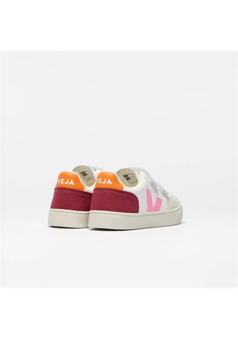 Sneakers con logo VEJA | XV0520979CWHITE MULTICOLOR MARSALA